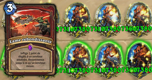 Lame rebondissante infinie