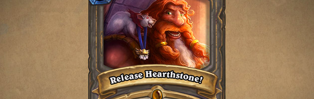 Portraits dorés Hearthstone