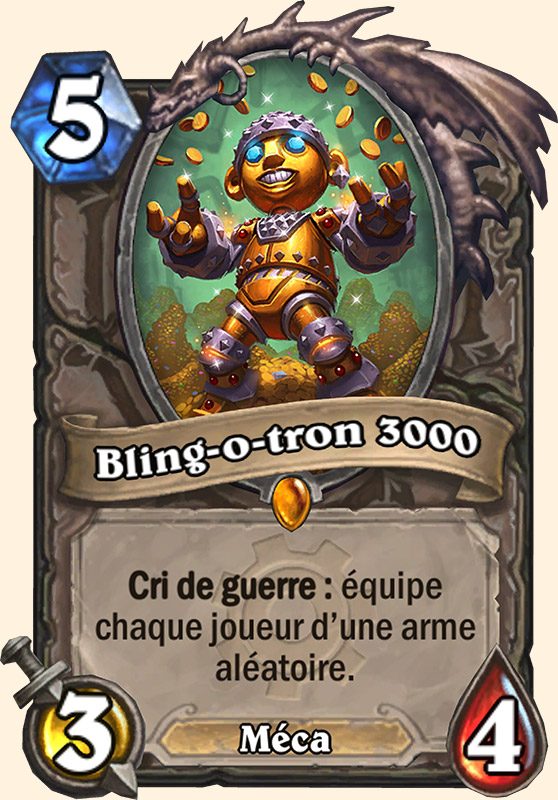 Blogtron 3000 carte Hearthstone