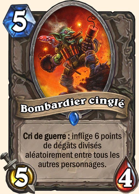 Bombardier cinglé