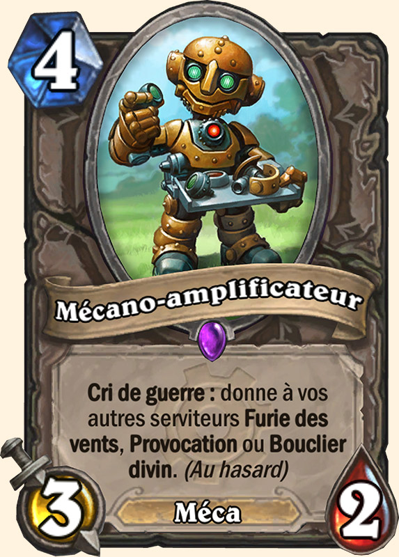 Mécano-amplificateur