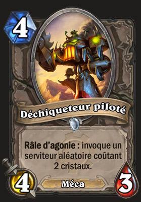 Déchiqueteur carte Hearthstone