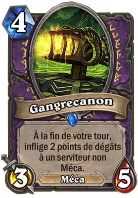 Fel cannon carte Hearthstone