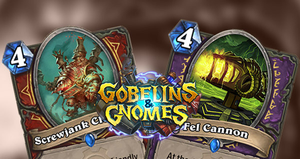 fel cannon et screwjank clunker : les cartes demoniste et guerrier