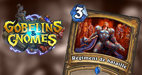 carte paladin gobelins et gnomes : regiment de bataille