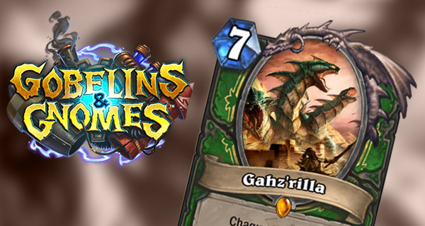 carte chasseur gobelins et gnomes : gahz'rilla
