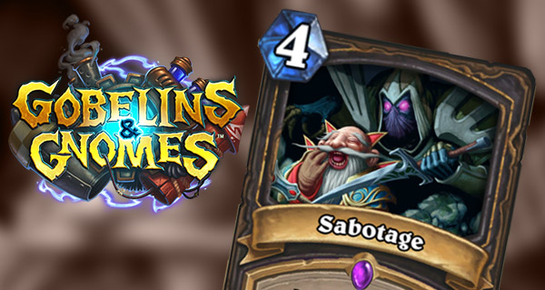 carte gobelins et gnomes voleur  : sabotage