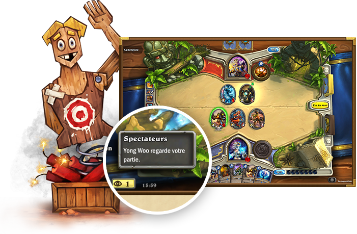 Mode spectateur Hearthstone