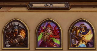 Mode arène : choix du héros Mode arène : choix du héros