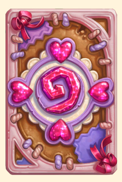 Dos de carte Hearthstone - De l'amour dans l'air - Saison 17