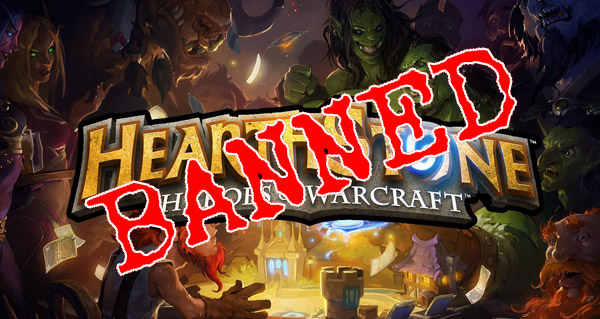 les tricheurs dans heartshtone sont mis hors jeu