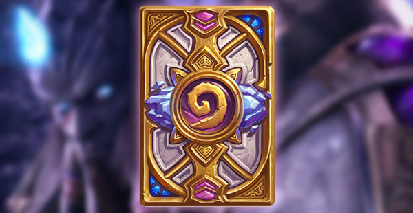 Dos de carte Hearthstone