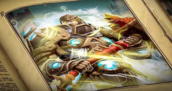 un paladin avec sulfuras en guise de nouvel indice