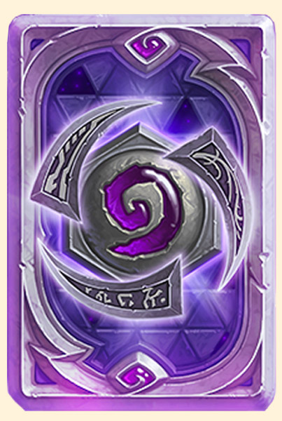 Dos de carte Hearthstone - Heroes of the Storm