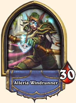 Alleria Coursever Hearthstone
