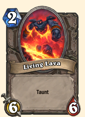 Living Lava Hearthstone