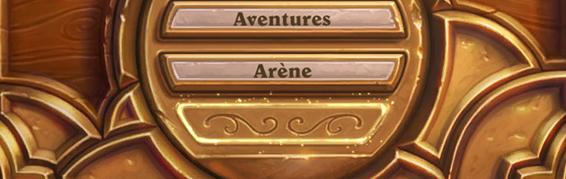Le nouveau bouton scintille au lancement de Hearthstone