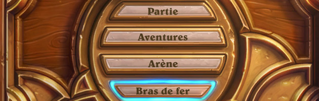 Nouveau mode Bras de fer dans Hearthstone