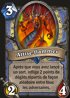 Attise-flammes carte Hearthstone