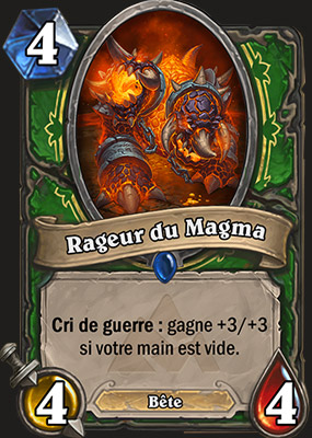 Rageur du Magma carte Hearthstone