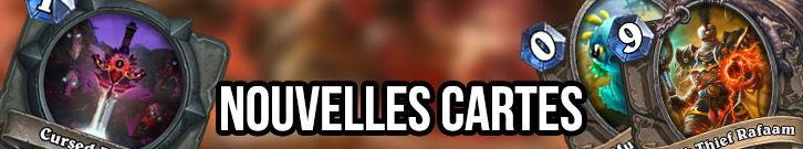 Cartes Hearthstone Ligue des Explorateurs