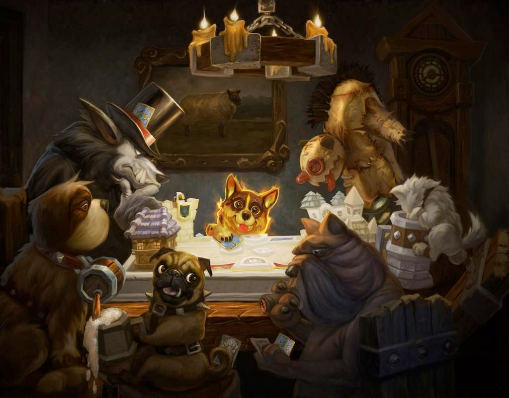 Peinture Hearthstone de Eric Browning