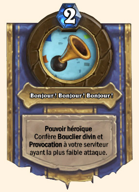 Pouvoir héroïque Ennuy-o-tron Hearthstone