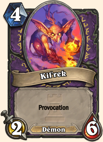 Carte Hearthstone - Kil'rek (Normal) - Terestrian Malsabot