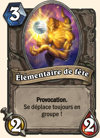 Carte Bras de fer - Élémentaire de fête