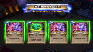 Main de départ et portails