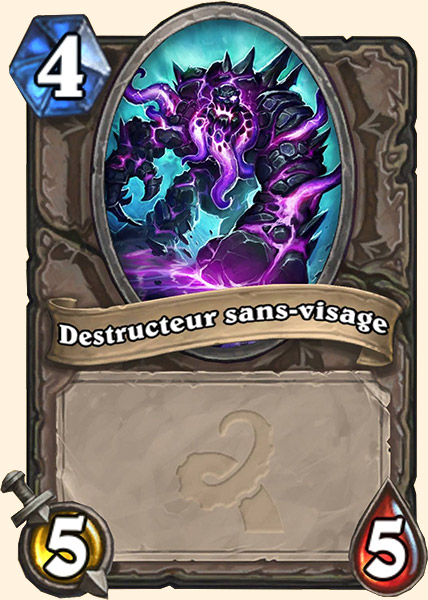 Destructeur sans-visagecarte Hearthstone