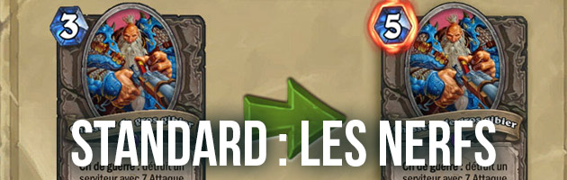 Liste des cartes basiques et classiques nerfées