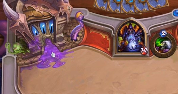 murmures des dieux tres anciens : les animations du plateau de jeu en video