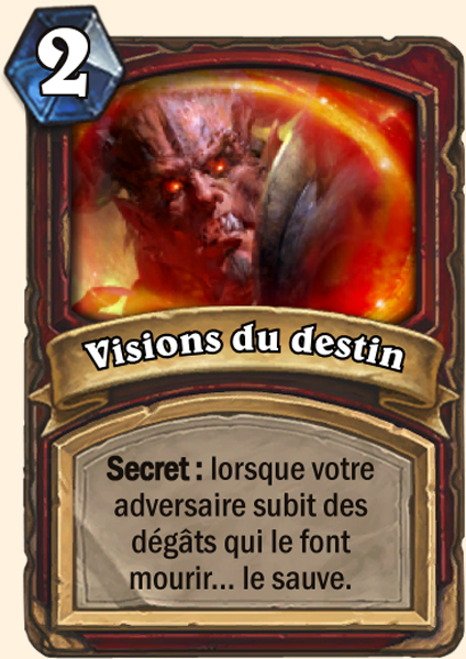 carte Bras de fer Hearthstone