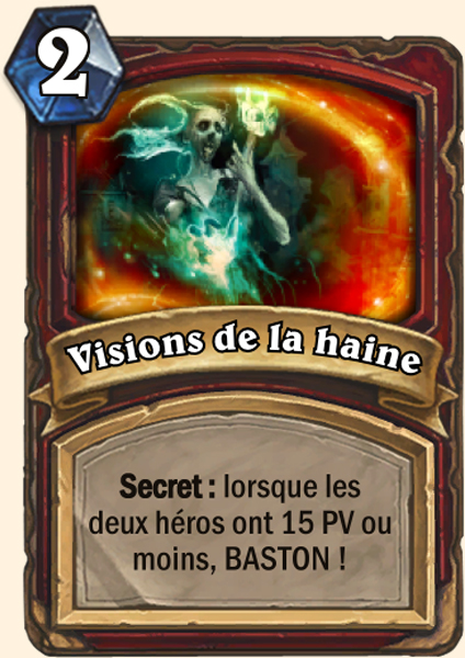 carte Bras de fer Hearthstone