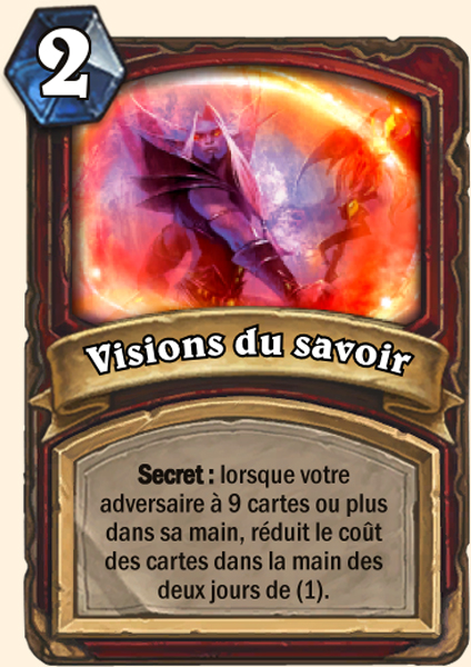 carte Bras de fer Hearthstone