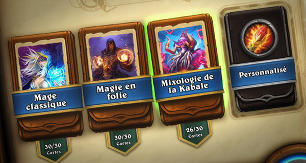 les modeles de decks de main basse sur gadgetzan