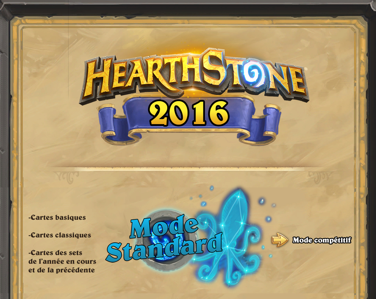 Infographie d'arène dans Hearthstone