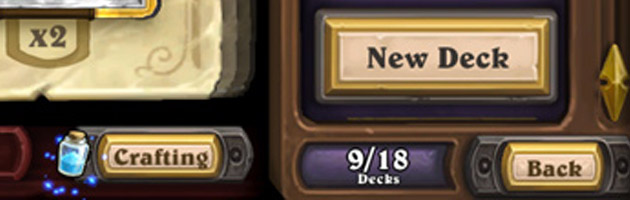 Vous pourrez avoir 18 decks dans Hearthstone !