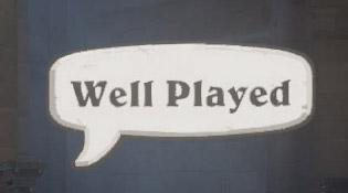 Emote Well played sur Overwatch