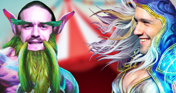 bataille d'idoles et portails dans hearthstone