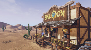 Saloon Hearthstone par Colby Wahl Saloon Hearthstone par Colby Wahl