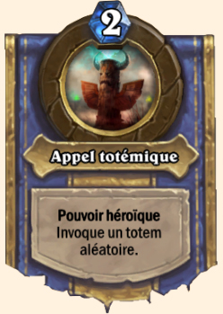Appel totémique : le pouvoir héroïque du Chaman dans Hearthstone