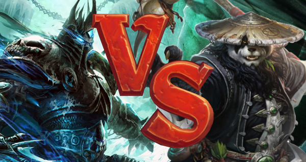 le premier duel chevalier de la mort vs moine de hearthstone