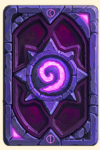 Dos de carte Hearthstone - Vallée d'Ombrelune
