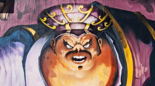 Fresque murale Hearthstone à Paris