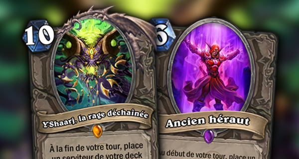 murmures des dieux tres anciens : y'shaarj et ancien heraut