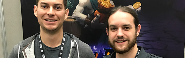 Dean Ayala et Zecharia lors de l