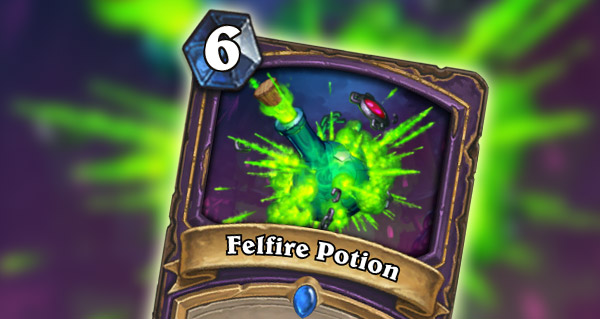 gadgetzan : carte pour demoniste felfire potion