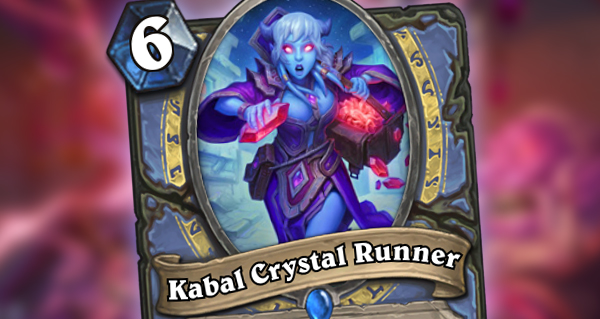 gadgetzan : kabal crystal runner, la carte mage